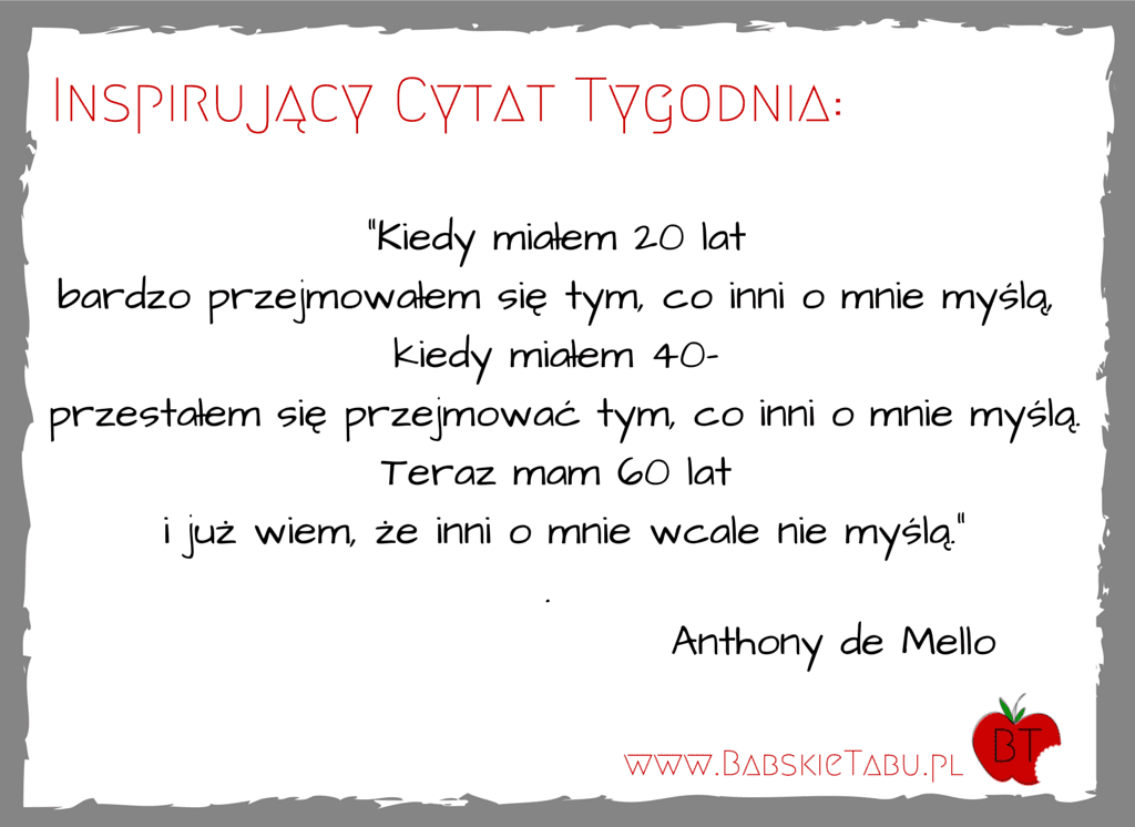 CYTATY TYGODNIA #1